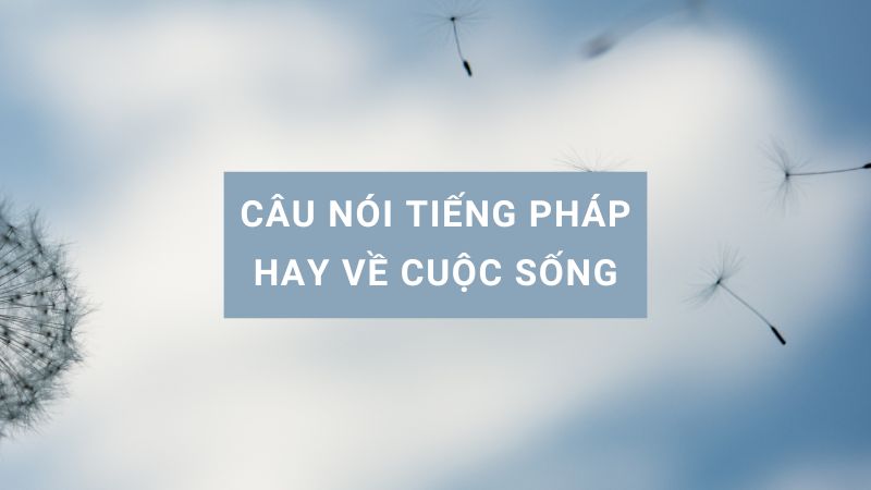 Tổng hợp caption tiếng Pháp ngắn